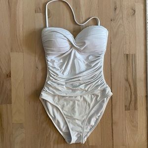 White Onepiece Swimsuit